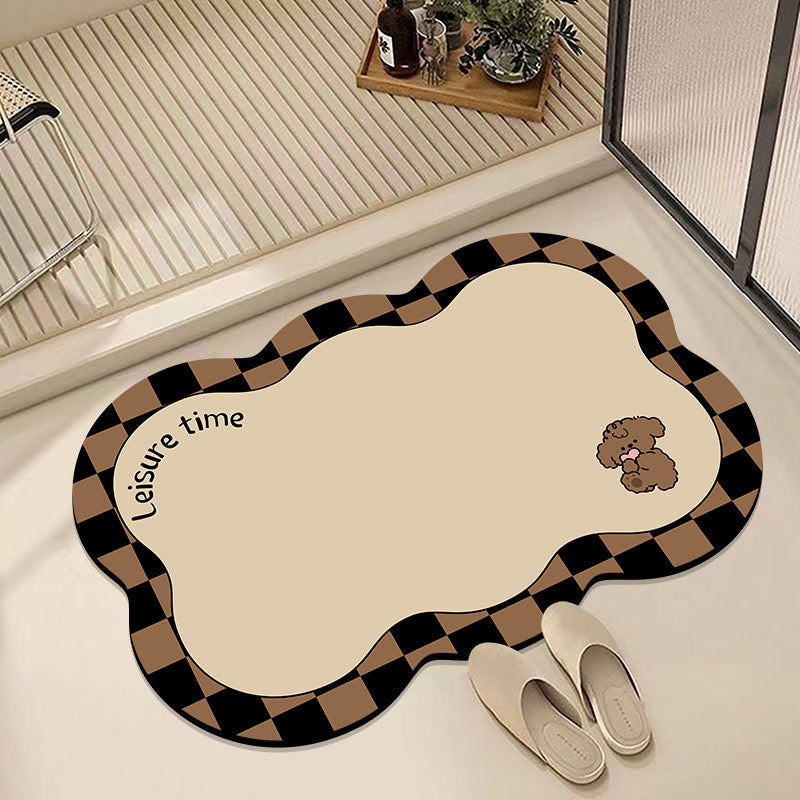 Cute Cartoon Animal Bath Mat