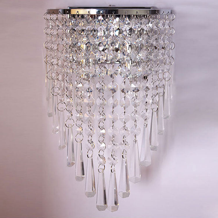 Glamorous Crystal Wall Light