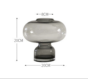 Decorative Glass Sculptural Vase