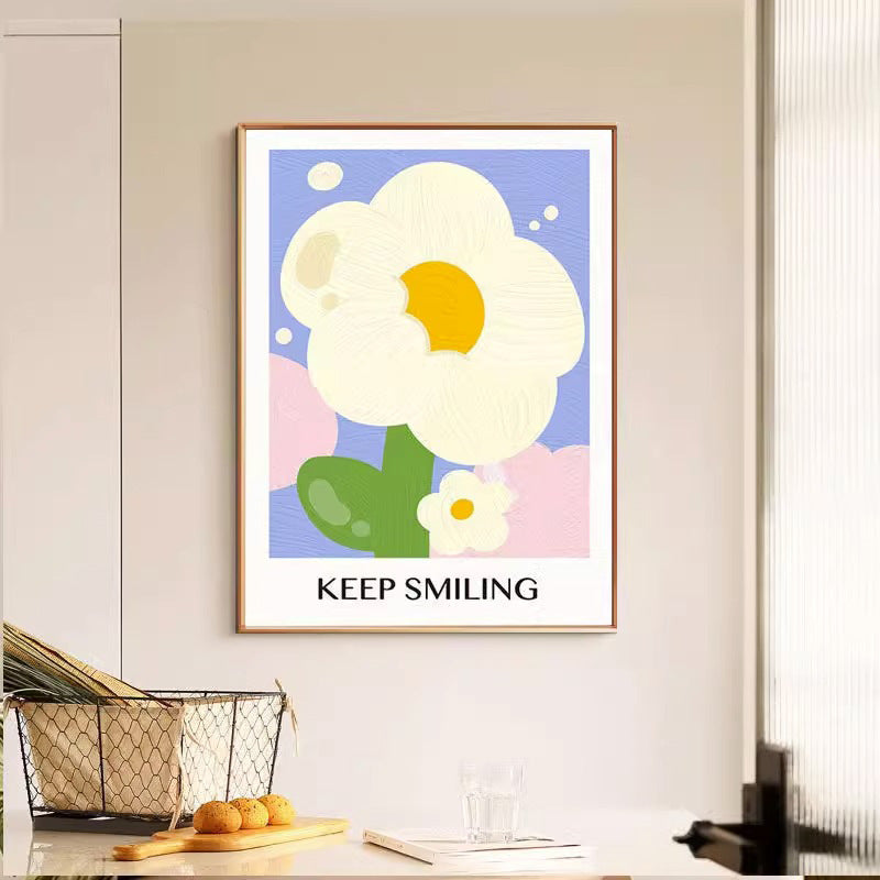 Floral Greeting Wall Art
