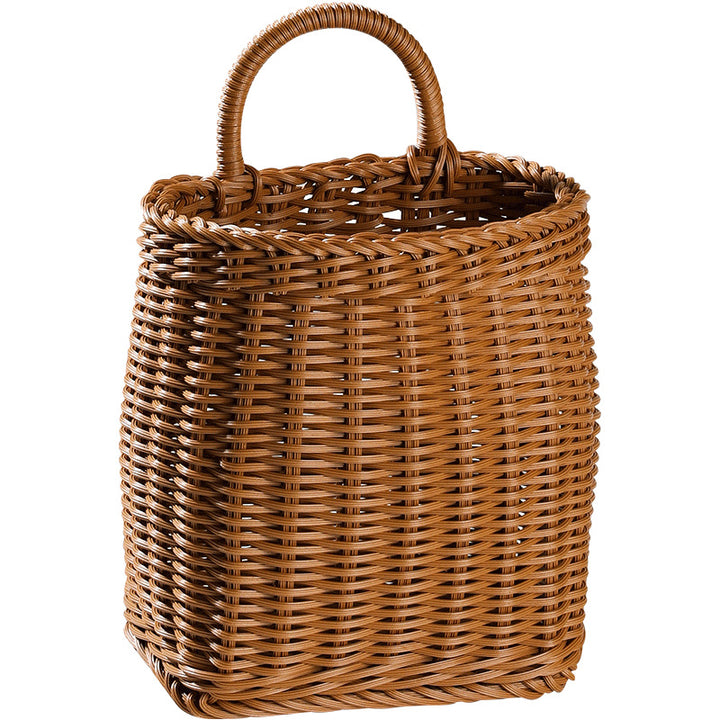 Hand-Woven Decorative Storage Basket