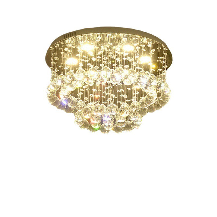 Crystal Illuminated Ceiling Light
