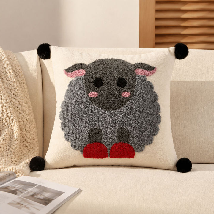 Decorative Pet-Themed Throw Pillow