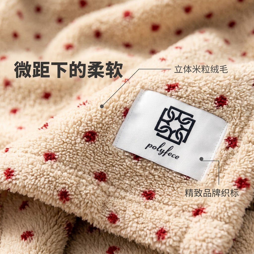 Decorative Snug Plush Blanket