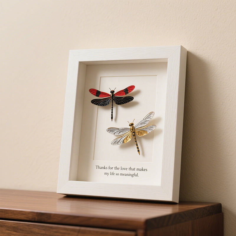 Decorative Insect Shadow Box Frame