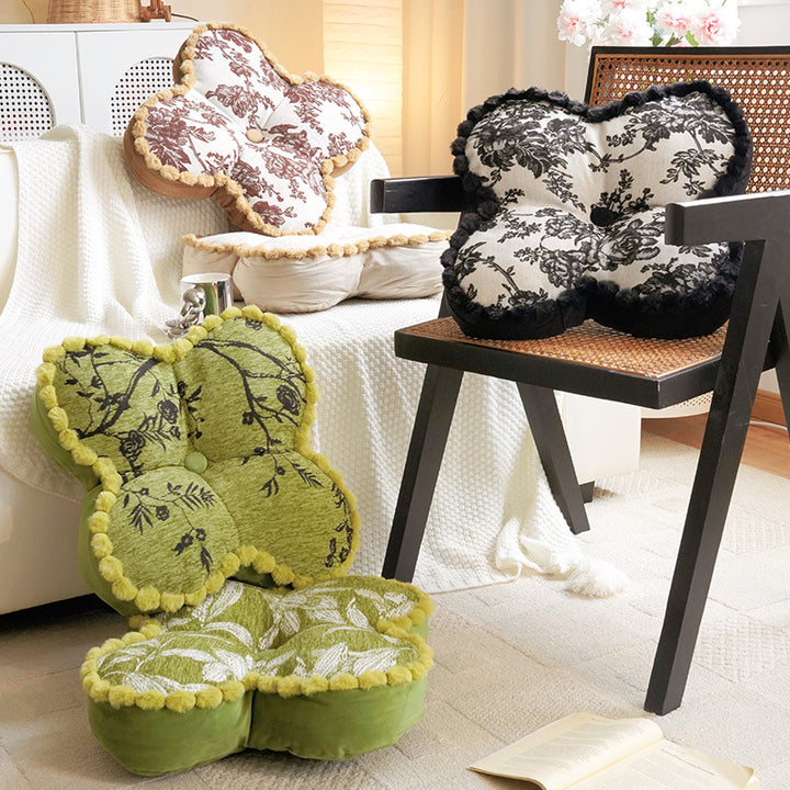 Floral Shaped Decorative Pillow