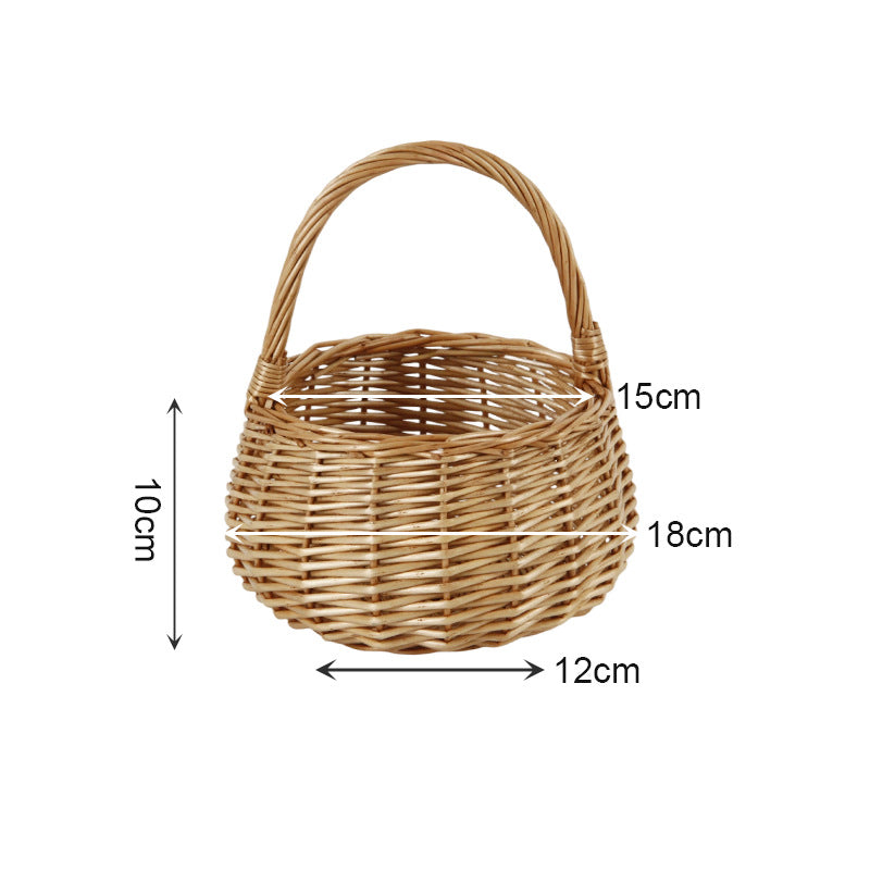 Elegant Handcrafted Storage Basket