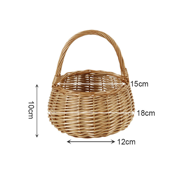 Elegant Handcrafted Storage Basket
