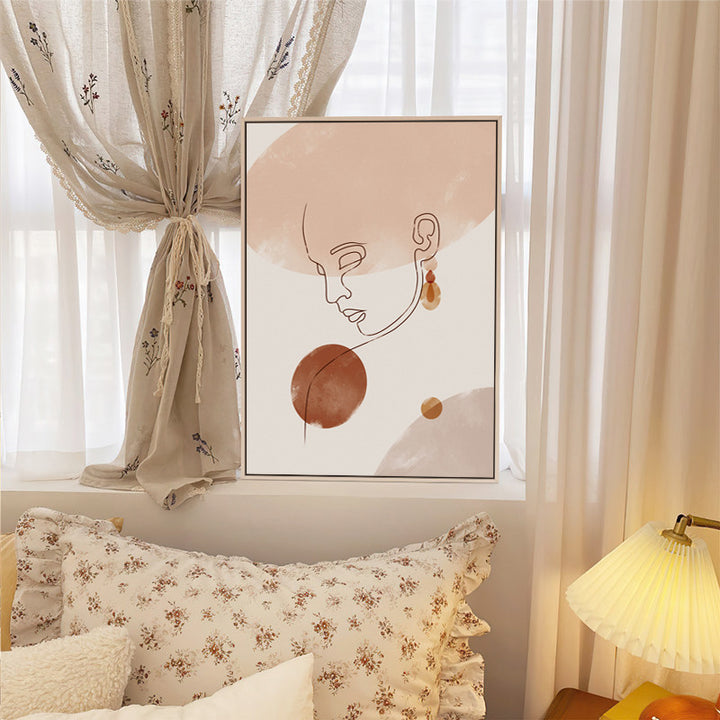 Abstract Line Art Frame