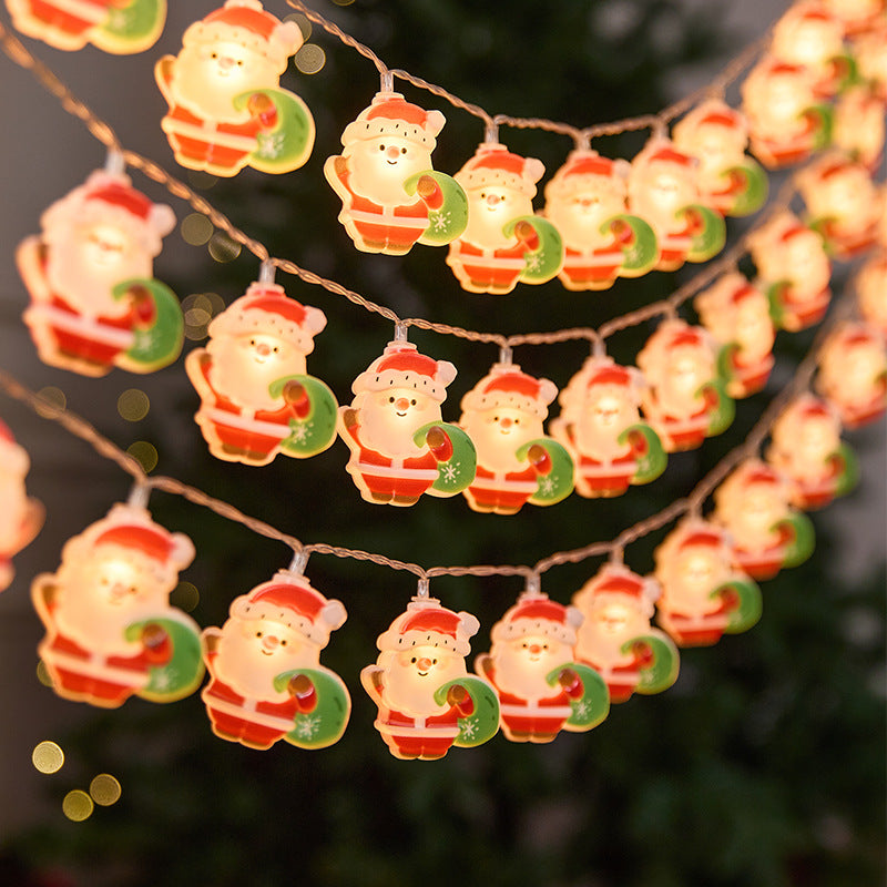 Festive sheep-shaped warm LED fairy lights
