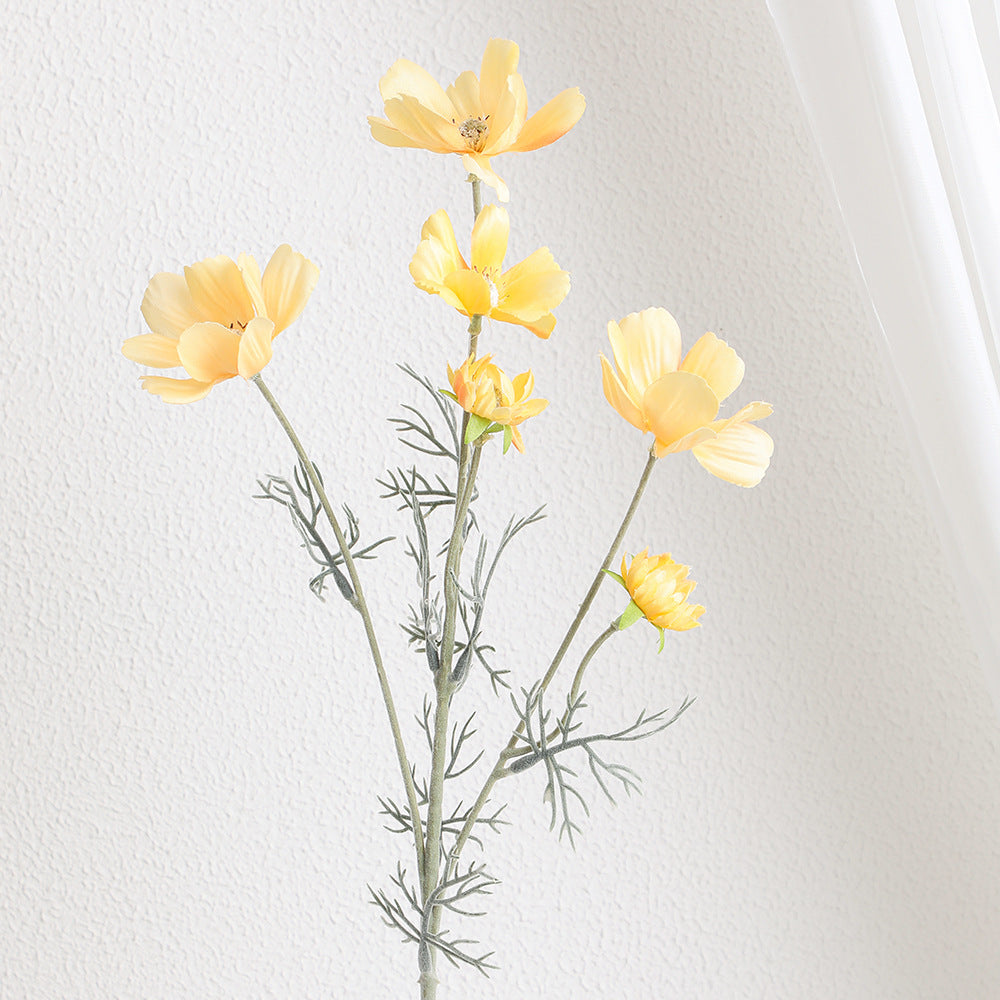Artificial flower stem with realistic details