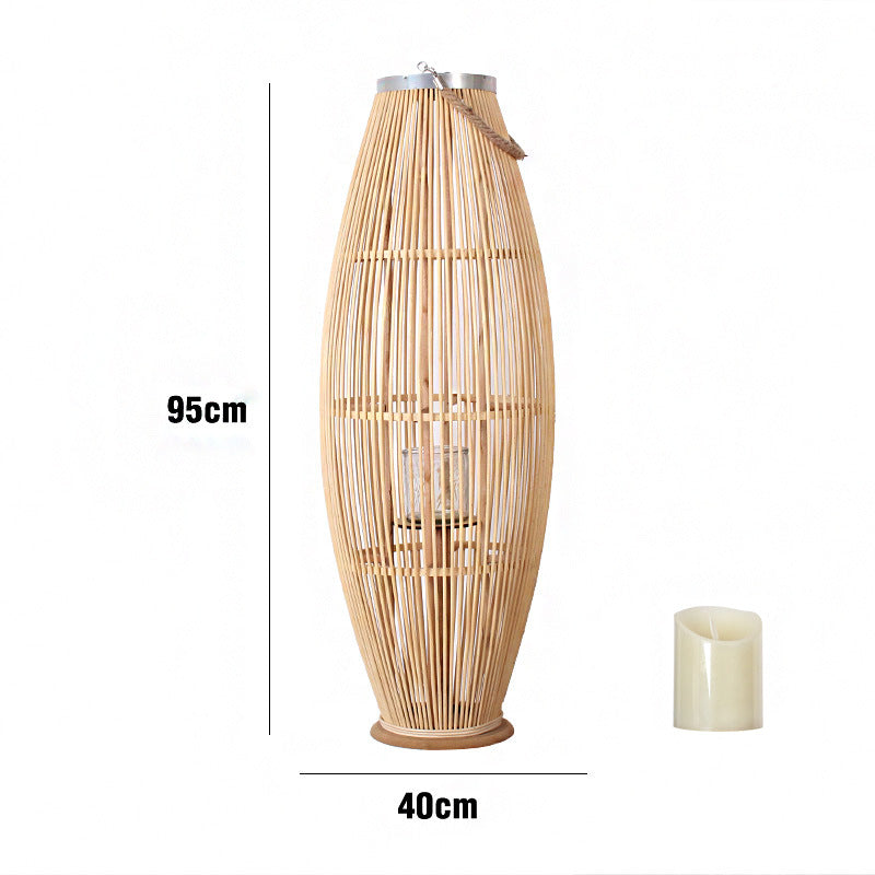 Elegant Rattan Lantern