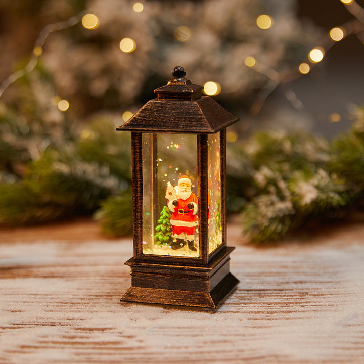 Decorative LED Christmas Lantern