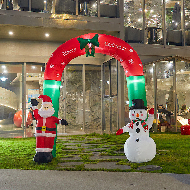 Funny Santa Climbing Figure