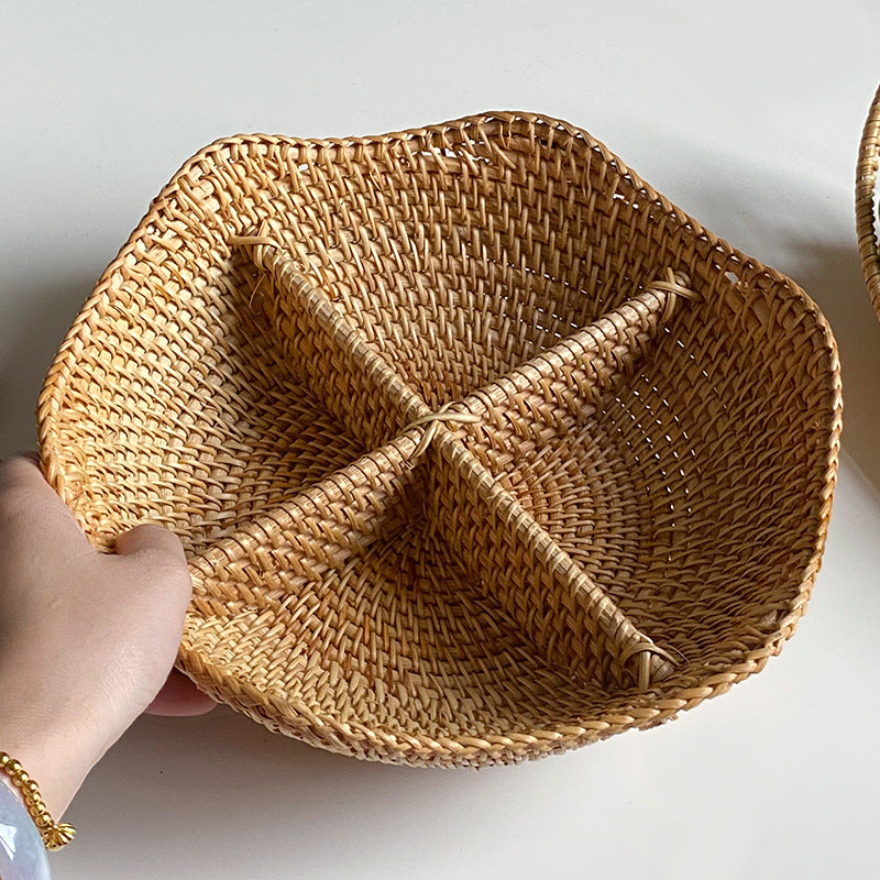 Decorative fruit and snack basket