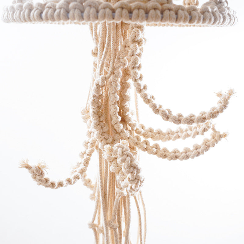 Decorative Macramé Jellyfish Wall Art