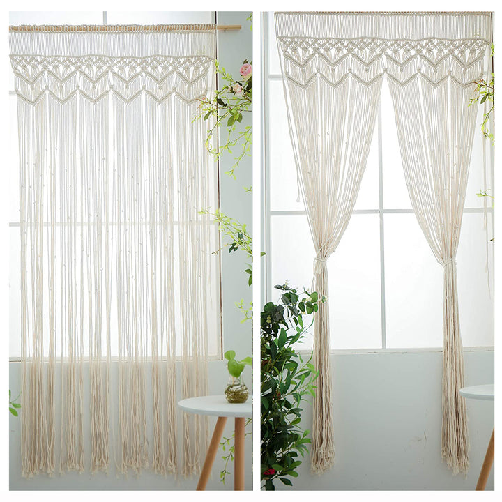Macrame Door Curtain