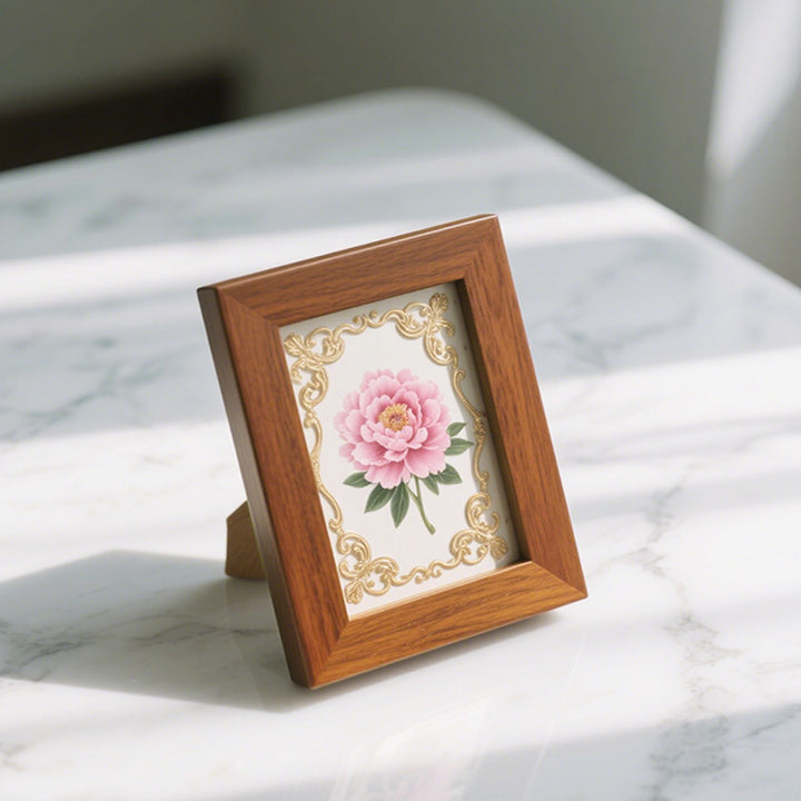 Floral Art Picture Frame