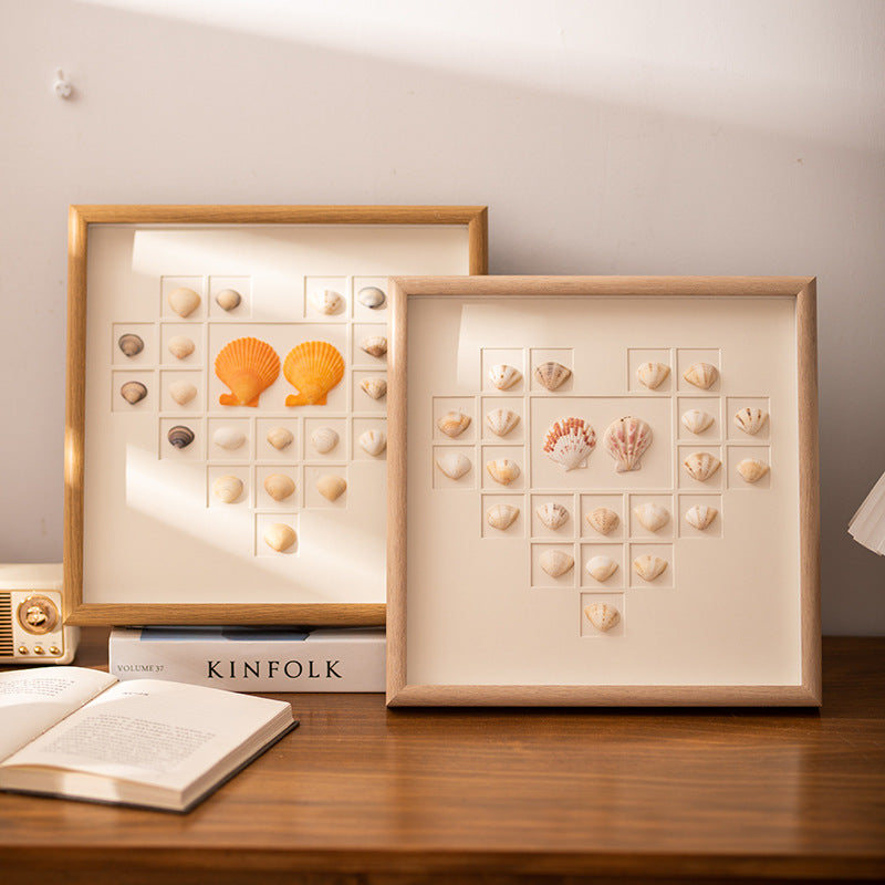 Decorative Shell Shadow Box Frame