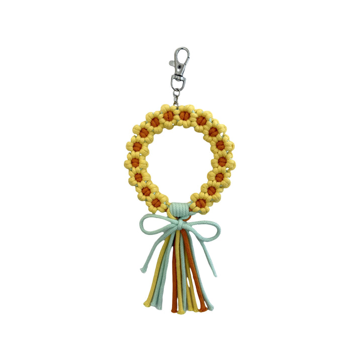 Decorative Macrame Keychain Holder