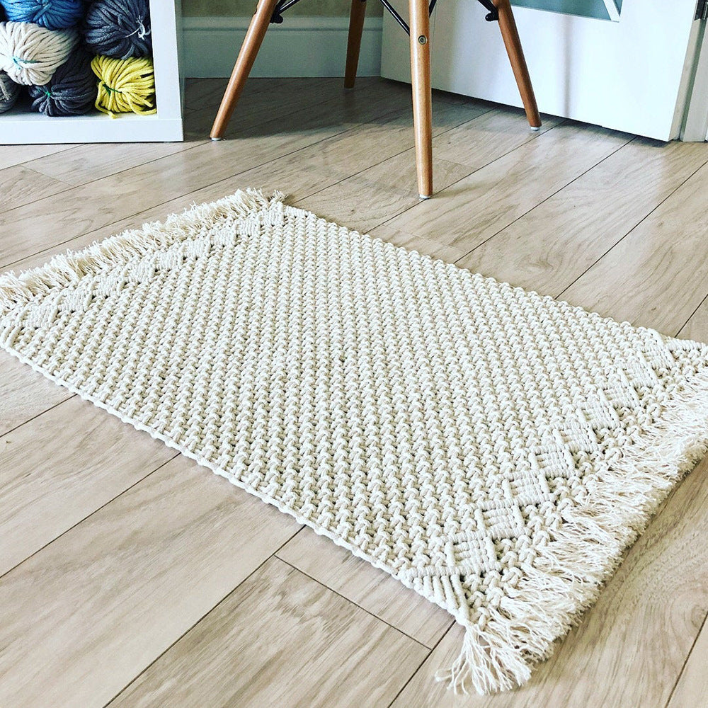 Handwoven carpet runner