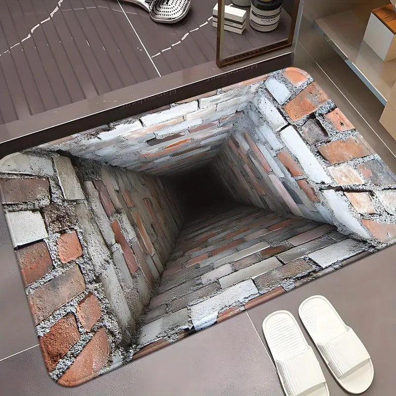 3D Illusion Welcome Mat