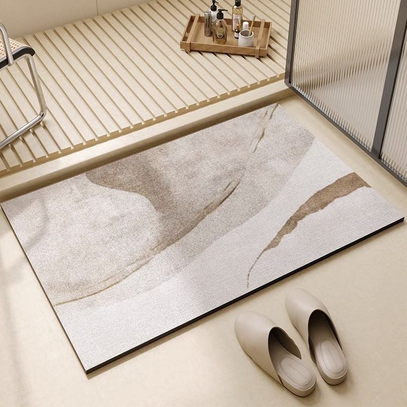 Modern Abstract Pattern Bath Mat for Bathroom