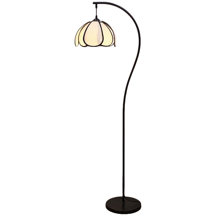 Vintage-inspired floor lamp