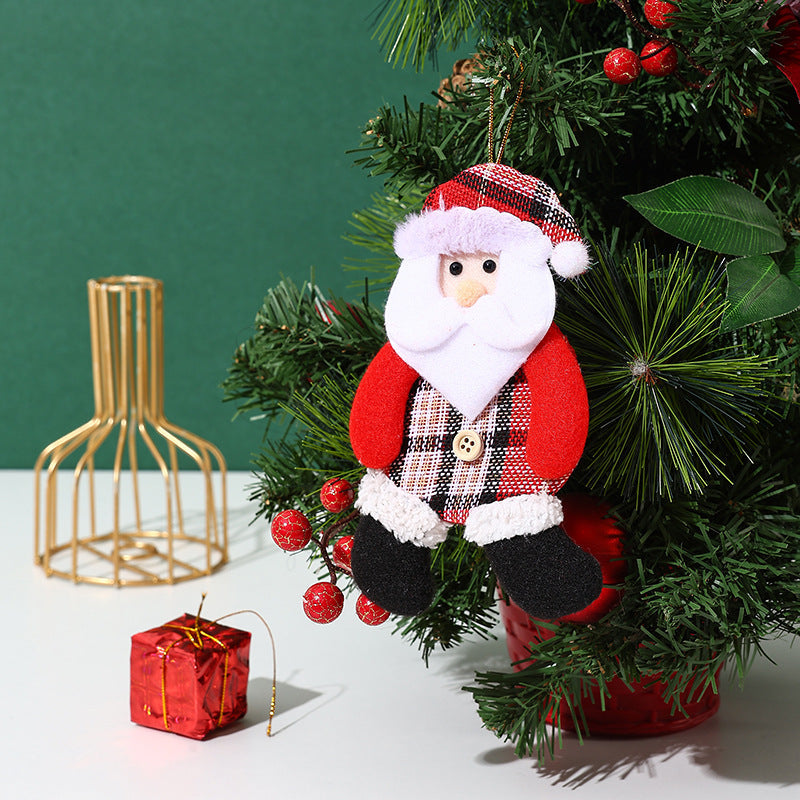 Decorative Christmas tree figure in reindeer design