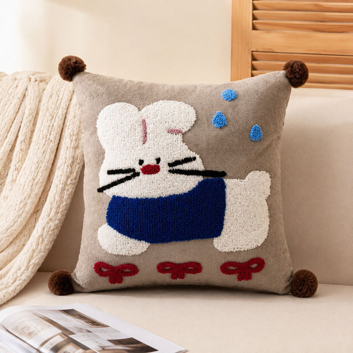 Decorative Pet-Themed Throw Pillow
