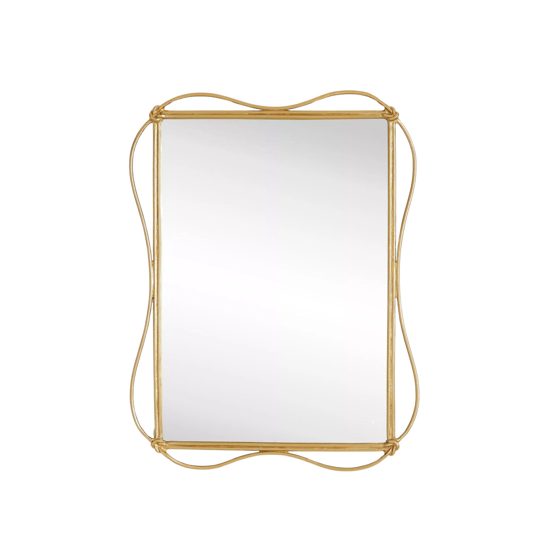 Decorative Wall Mirror With Curved Frame