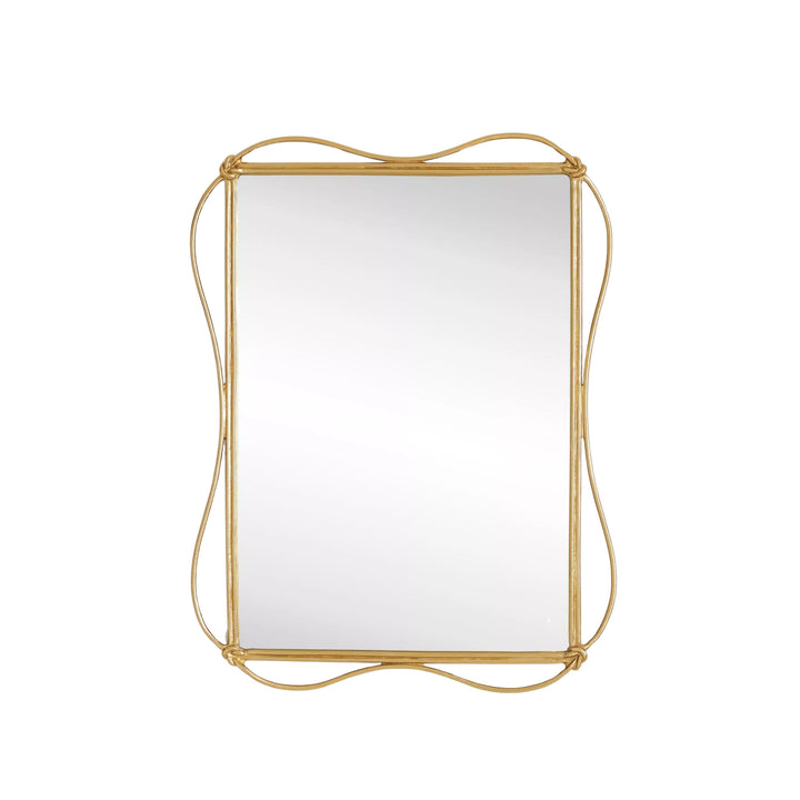 Decorative Wall Mirror With Curved Frame