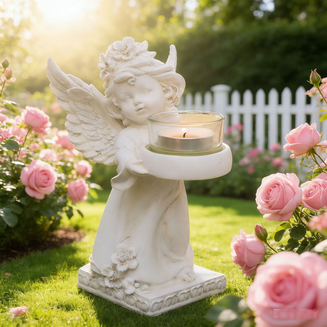 Angel Decorative Candle Holder