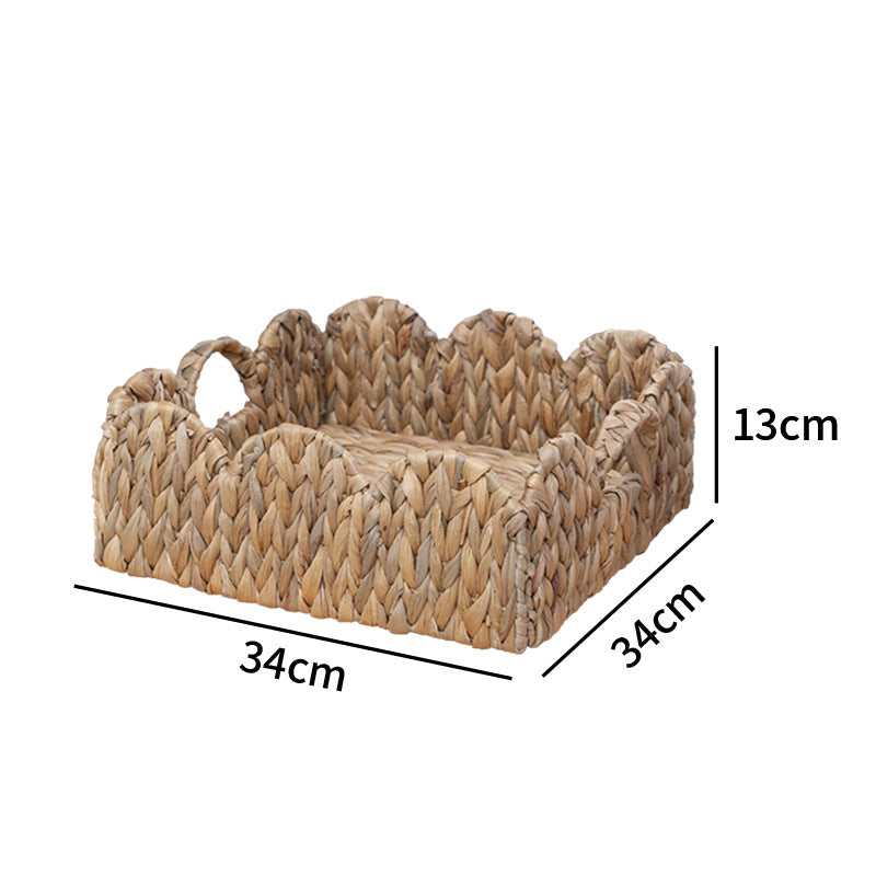 Decorative braided basket