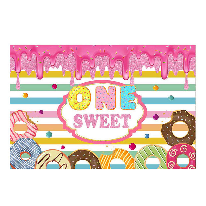 Children's Playful Donut-Themed Wall Art