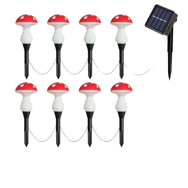 Decorative Solar Mushroom Garden Stake Lights