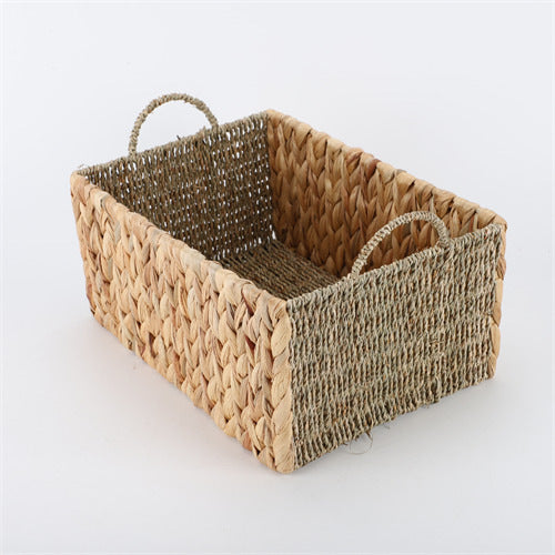 Eco-Friendly Fabric-Lined Storage Basket