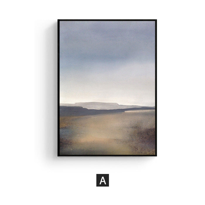 Abstract Landscape Framed Wall Art 1790073404