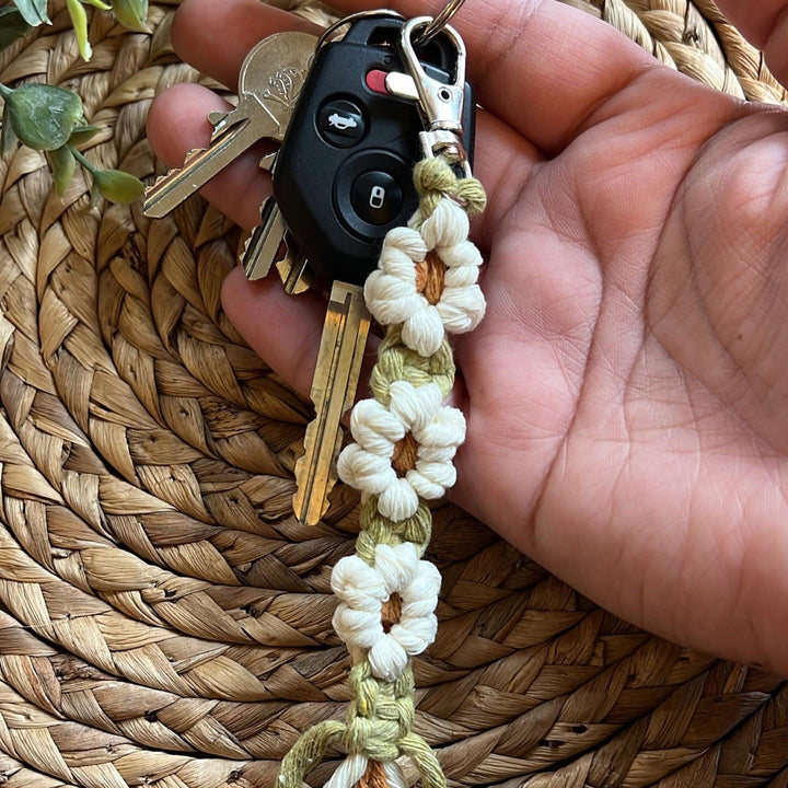 Macrame Tassel Keychain