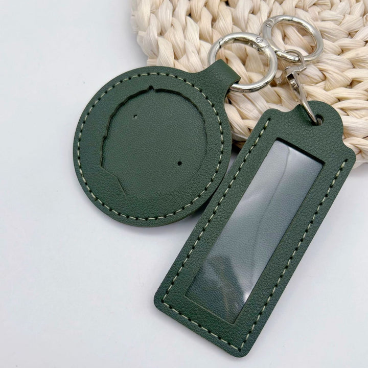 Personalized Leather Keychain