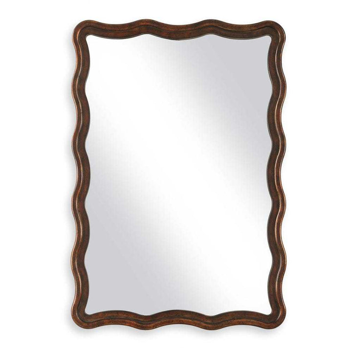 Decorative Wave Edge Wall Mirror