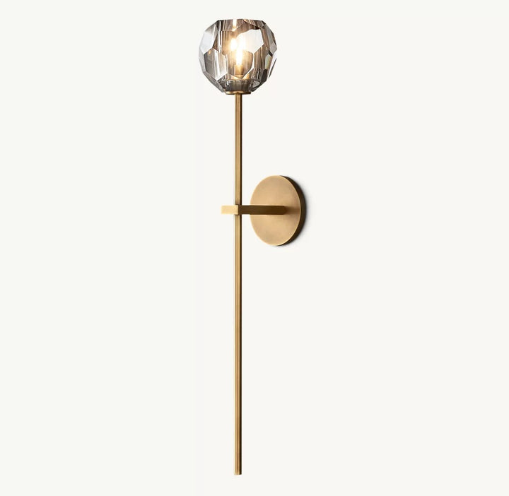 Elegant Crystal Wall Light