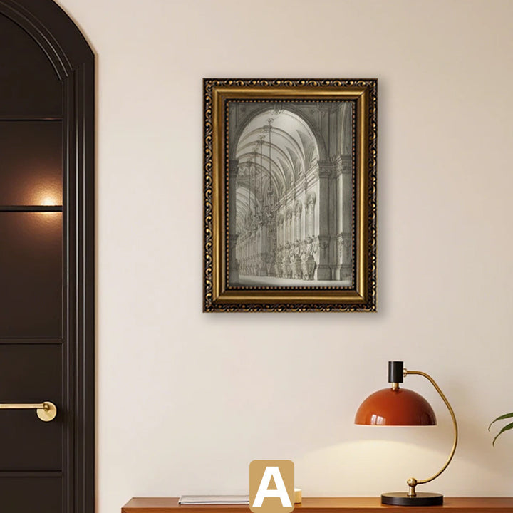 Classic Architectural Framed Wall Art