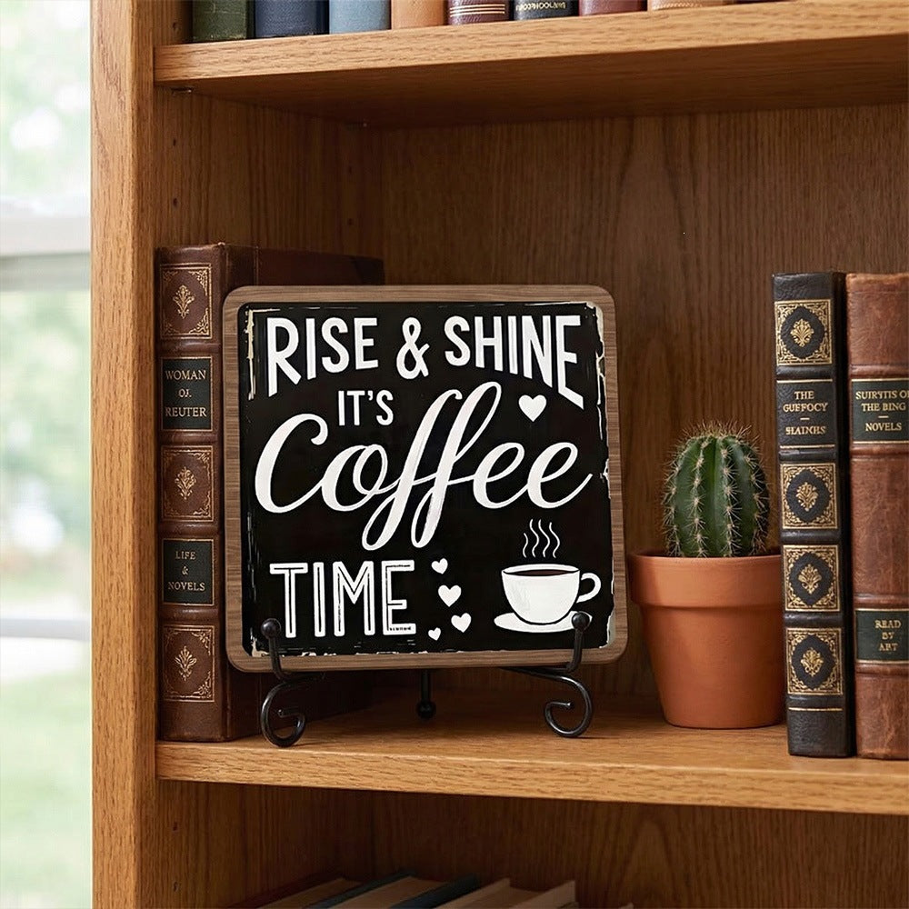 Wooden sign decor
