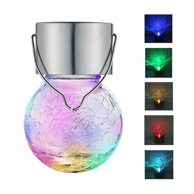 Modern vertical outdoor decorative lamp