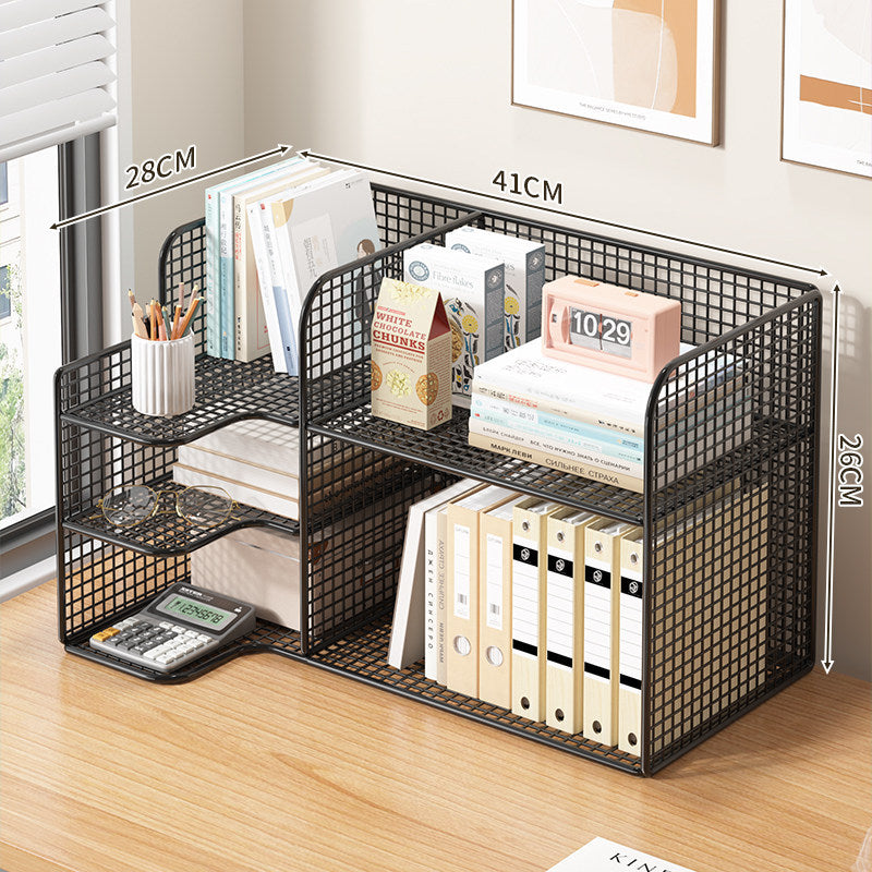 Modern Wire Mesh Document Organizer Rack