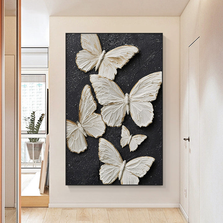 Butterfly-Inspired Framed Art Print