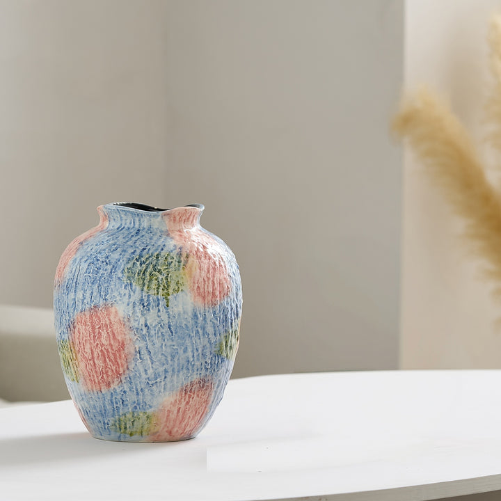 Decorative ceramic vase
