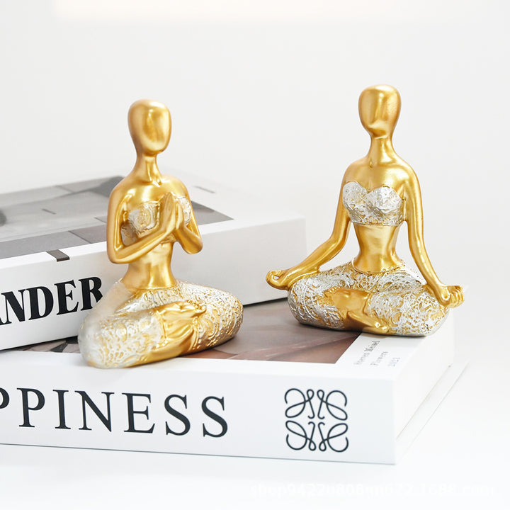 Decorative Meditation Figurine
