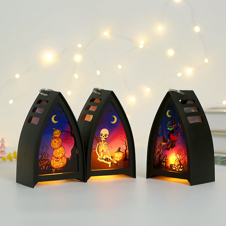 Creepy Halloween Deco Lamp